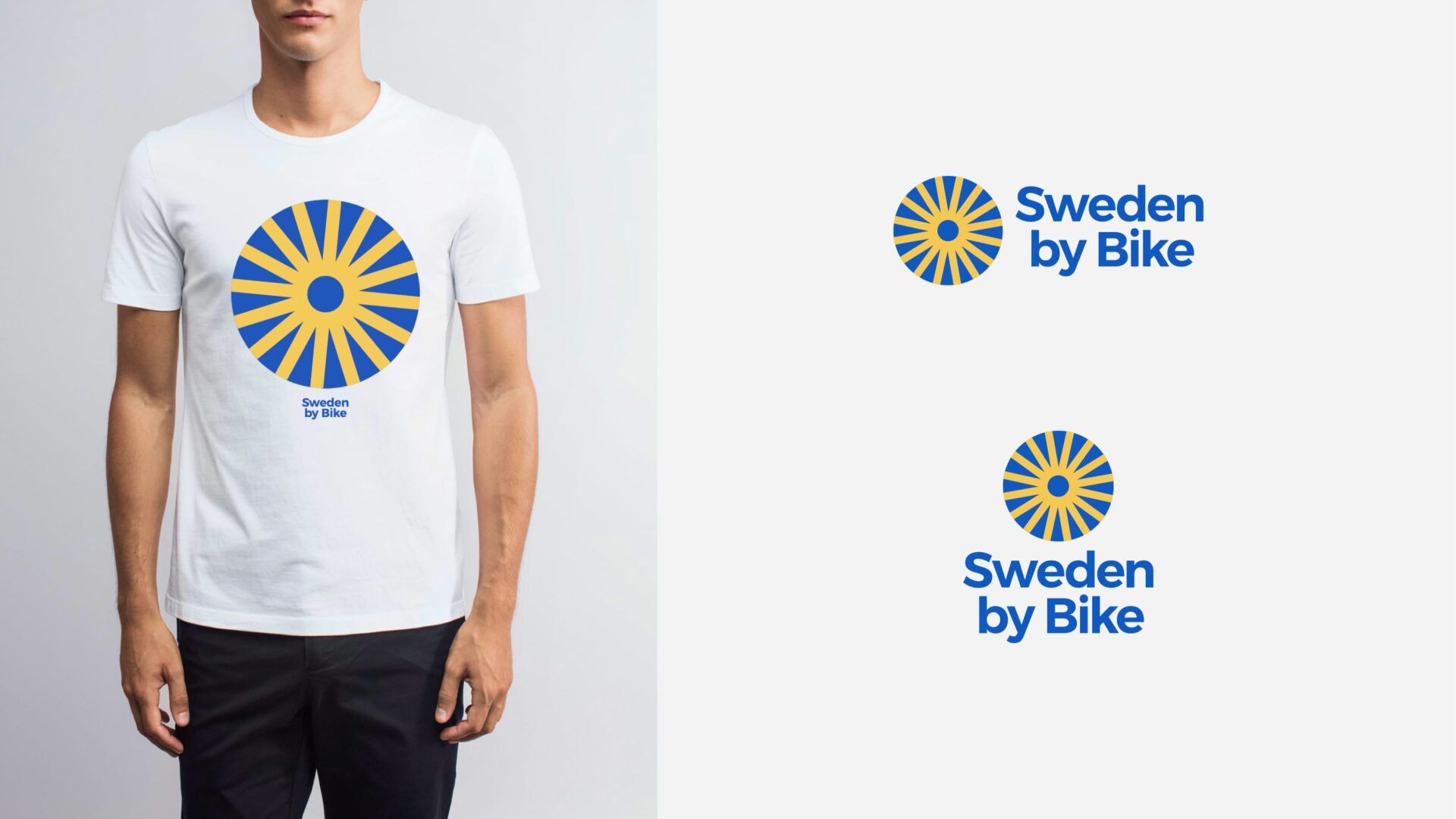 Logotype for Sweden by Bike