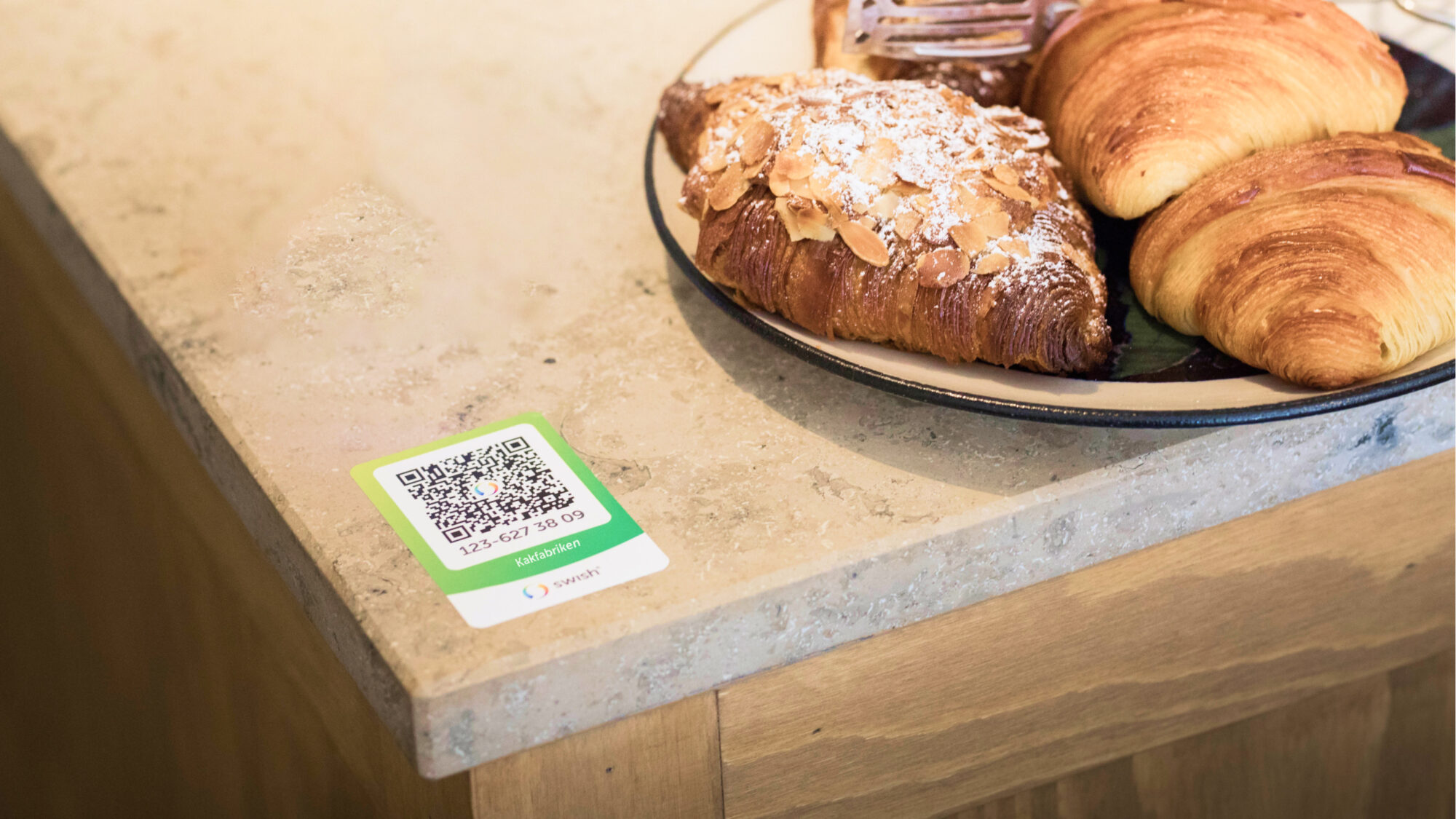 Swish QR code Swish me a Croissant